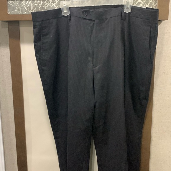 Massimo genni Men’s Pin-Stripe Wool Dress pants Sz 44 Reg NEW Quality from Italy